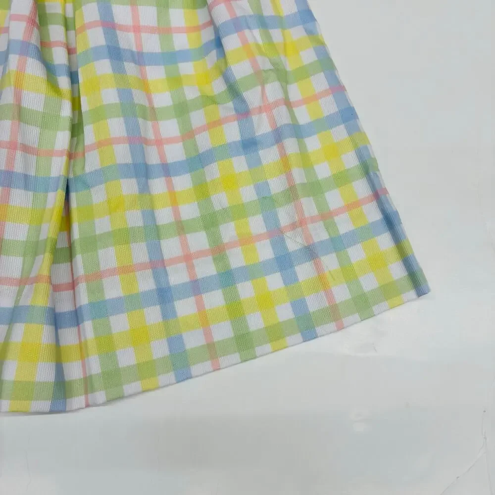 NWT Ruth & Ralph 4T Pastel Plaid Helen Dress